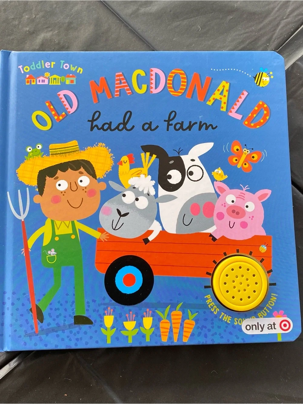 Old MacDonald Had a Farm Toddler Sound Book - Blue